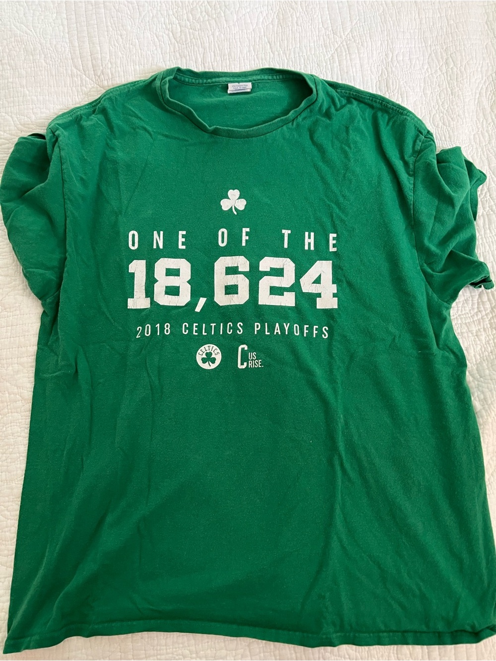 Delta Green Kids Celtics Playoffs Graphic Tee